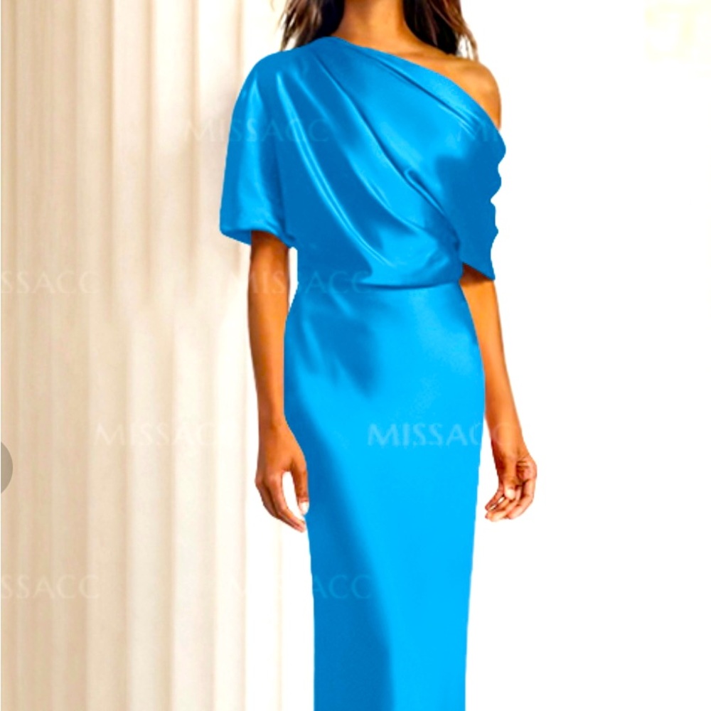Peacock Blue Gown